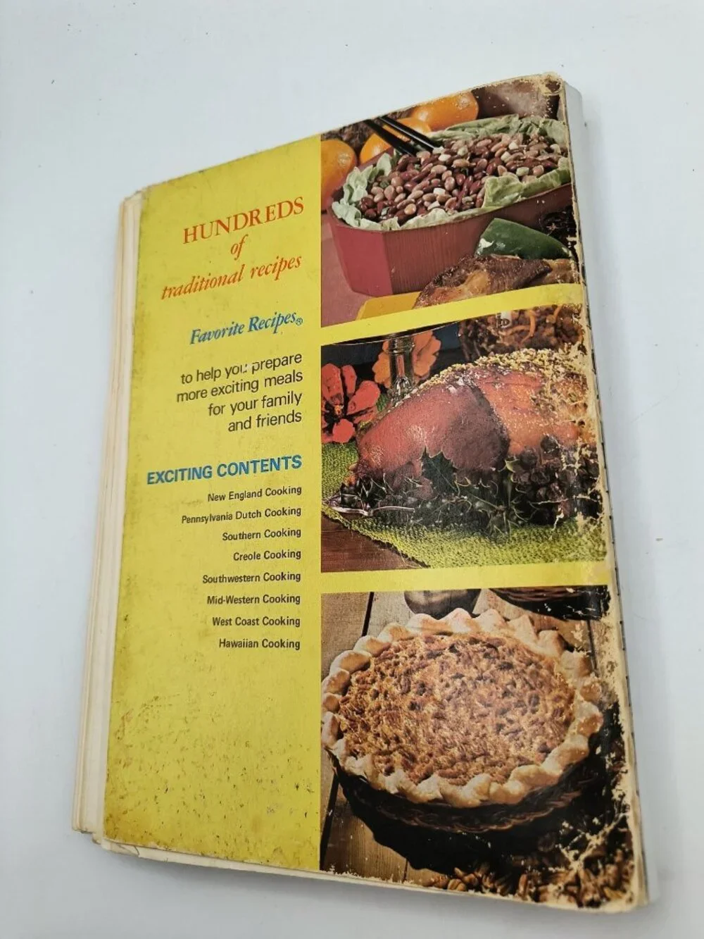 Favorite Eastern Star Recipes American Cooking 1971 Vintage Spiral-Bound Cookboo